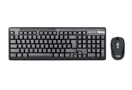 Беспроводной комплект Dialog Pointer KMROP-4020U радиус действия 10м, Black