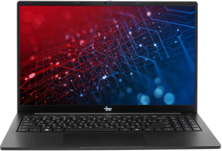 Ноутбук IRU Strato 15ALID5 Core i3 1315U 8Gb SSD256Gb Intel UHD Graphics 15.6" IPS FHD (1920x1080) Windows 11 Pro black WiFi BT Cam 6000mAh (2150069)