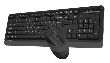 Беспроводной комплект A4Tech Fstyler FG1010 радиус действия до 15м, Black/Grey