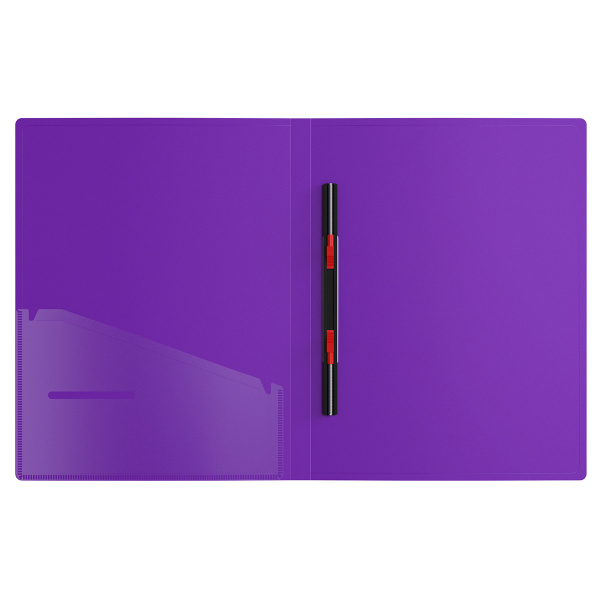 Папка с пружинным скоросшивателем BERLINGO "Your Way" 17мм. 600мкм. фиолетовый (FS4_17894)