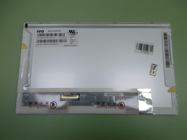 Матрица для ноутбука 10.1" 1024x600 LED 40 pin CLAA101NC05, N101L6-L0A, N101L6-L01 глянцевая