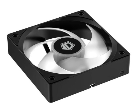 Кулер S115х/1200/1700/1851/AMx ID-COOLING SE-904-XT ARGB BLACK (180W/100mm/500-2500rpm/ARGB/4 тепл.трубки/черный)