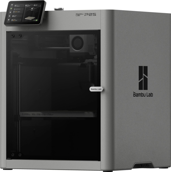 Принтер 3D Bambu Lab P2S 256x256x256мм ABS/PLA/PETG/ASA/Carbon/Glassfiber/TPU 80мкм