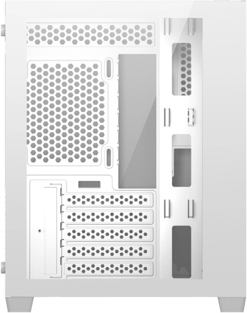 Корпус Bloody BD-CC108 белый без БП mATX 9x120mm 2xUSB3.0 audio bott PSU