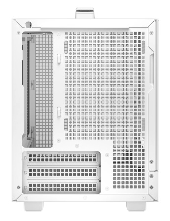 Корпус MINI-ITX Б_БП Deepcool CH160 MESH WH (2*USB3.0,Type-C,Audio,TG,белый,ручка)
