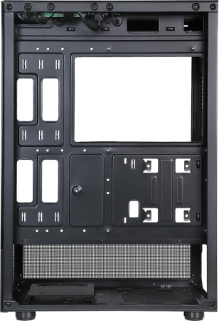 Корпус Formula Crystal Z1 черный без БП ATX 2xUSB2.0 1xUSB3.0 audio bott PSU