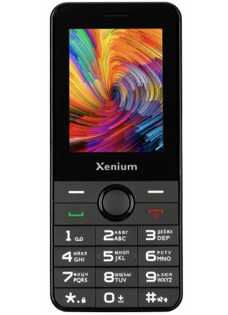 Сотовый Xenium X240 Black 2sim/2.4"/320*240/32Mb/microSD/0.3Мп/Bt/1700мАч/моноблок