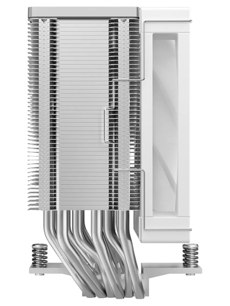 Кулер S1700/1851/AMx Deepcool AG600 WH ARGB (270W/120mm/500-2200rpm/ARGB/6 тепл.трубок,белый)