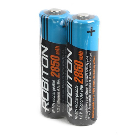 Аккумулятор Ni-MH AA Robiton 2850mAh/1.2в запайка 2шт.