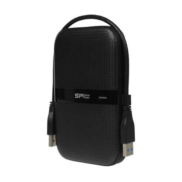 Жесткий диск USB3.2 2.5" 1TB Silicon Power Armor A60 (SP010TBPHDA60S3A) черный
