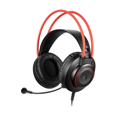 Игровая гарнитура A4Tech Bloody G200S мониторные кабель 2м, Black/Red