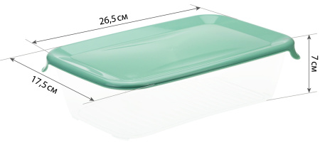 Емкость для продуктов 2л Практик Микс (М1464) (00123752)