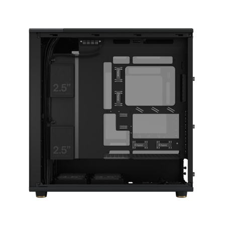 Корпус ПК без блока питания/ Case Fractal Design North XL RC Charcoal TG Dark, Full-Tower, 3x140mm, 2xUSB-A 3.0 + 1xUSB 3.2 Type-C, ATX, mATX, mITX Black