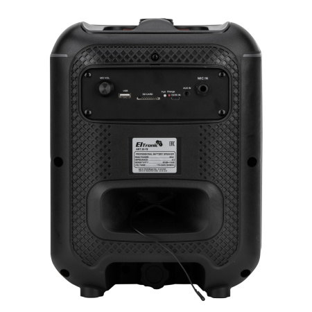 Портативная колонка ELTRONIC 30-78 DANCE BOX 550 динамик 8" 1шт. 55Вт, Bluetooth, TWS, FM, USB, mic