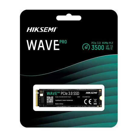 SSD-накопитель M.2 1Тб HIKSEMI (HIKVISION) Wave Pro(P) [HS-SSD-WAVE Pro(P) 1024G](3D NAND,NVMe,3520/2900 Мб/с)