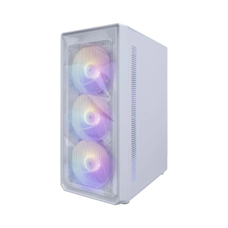 Корпус mATX Б_БП 1STPLAYER FD3-M White (USB, Audio, 4x120mm LED, белый)[FD3-M-WH-4F1-W]