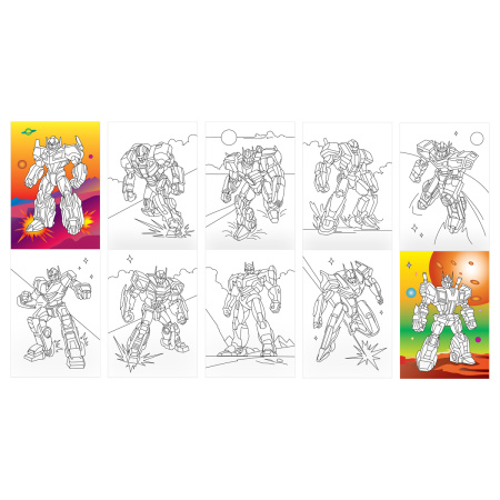 Раскраска ТРИ СОВЫ "Автомобили" А5, 10стр. РА5_57074