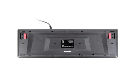 Игровая клавиатура USB A4Tech Bloody B765 механическая, Grey/Neon