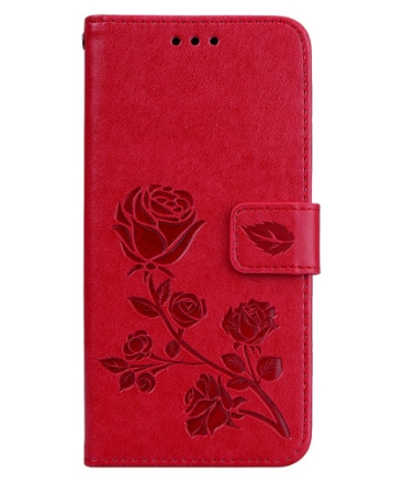 Чехол-книжка для Xiaomi Redmi Note 9S/9 Pro INNOVATION красный