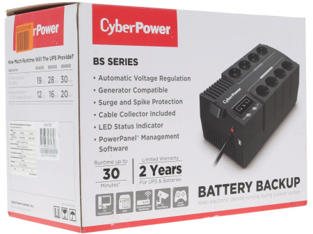 ИБП CyberPower BS450E 450VA/270W (8хEURO)