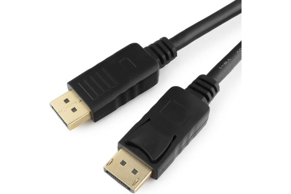 Кабель DisplayPort(m) - DisplayPort(m)  2.0м Cablexpert, v1.3,экран, черный (CC-DP3-2M)