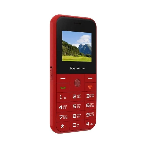 Сотовый Xenium X718 Red 2sim/1.77"/160*128/microSD/0.3Мп/Bt/1000мАч/моноблок