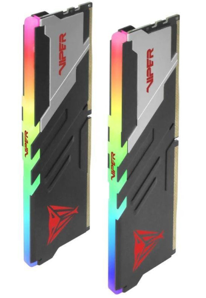Память DDR5 2x16Gb 5600MHz Patriot PVVR532G560C36K Viper Venom RGB RTL Gaming PC5-44800 CL36 DIMM 288-pin 1.25В с радиатором Ret