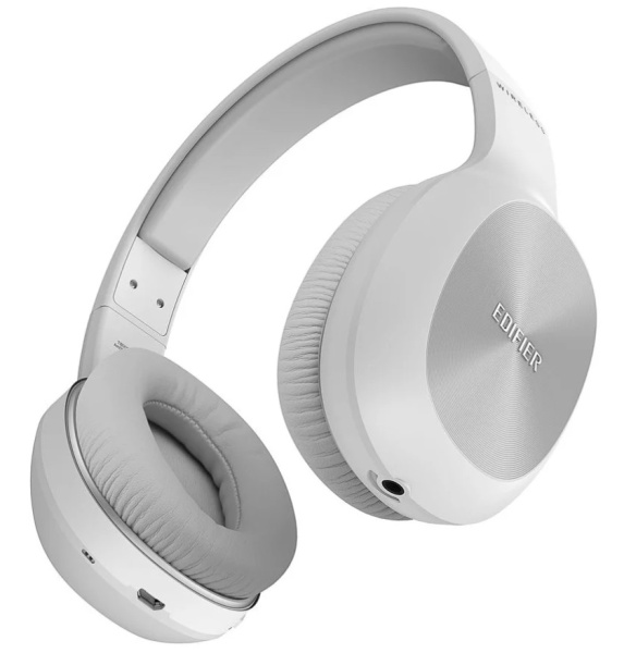 Гарнитура Bluetooth Edifier W800BT Plus накладные, Bt5.1, 32Ом, 91дБ, до 10м, Белый