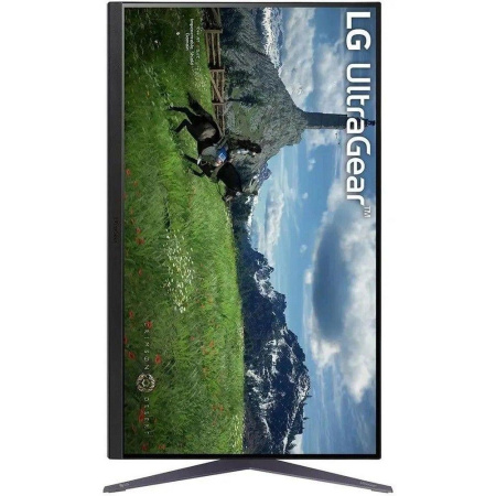 Монитор 31.5" LG 32GS85Q-B  IPS, 2560x1440, 180Hz, 1ms, 350сd/m, 1000:1, HDR10 | 2xHDMI(2.0), DP(1.4), 2xUSB3.0 | HAS, Pivot, Swivel, ExPSU, Vesa 100, Black