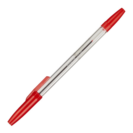 Ручка шариковая Attache "Elementary" красная (737054)