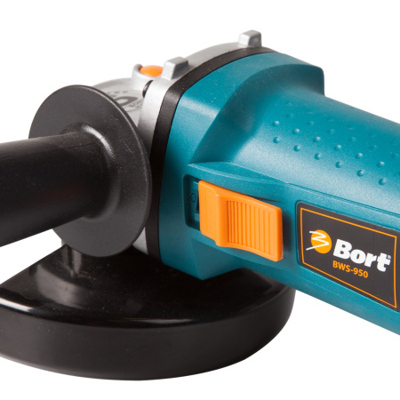 Угловая шлифмашина Bort BWS-950 900Вт, 12000 об/мин, диск 125мм, М14