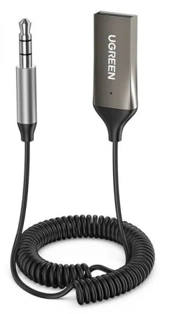 Адаптер AUX Bluetooth 5.0 AUX с микрофоном UGREEN CM309 (70601)