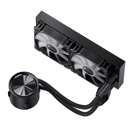 Система жидкостного охлаждения S115х/2011/1200/1700/AMx JONSBO TF 240 ARGB Black (260W,120mm,700-1800prm,ARGB)[TF 240 ARGB]