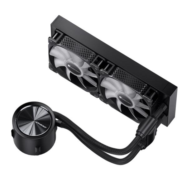 Система жидкостного охлаждения S115х/2011/1200/1700/AMx JONSBO TF 240 ARGB Black (260W,120mm,700-1800prm,ARGB)[TF 240 ARGB]