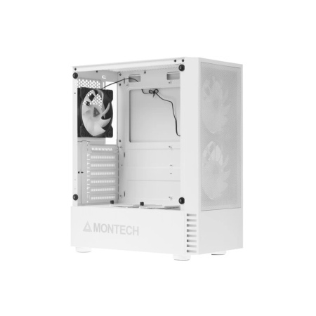 Корпус ATX Б_БП Montech X2 MESH White (USB, Audio,TG, 2x140mm,1x120mm FRGB, белый)[X2MESHW]
