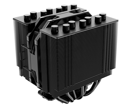 Кулер S115x/1200/1700/AMx ID-Cooling SE-207 XT SLIM (220W/120mm/700-1800rpm/7 тепл.трубок/высота 135мм!)