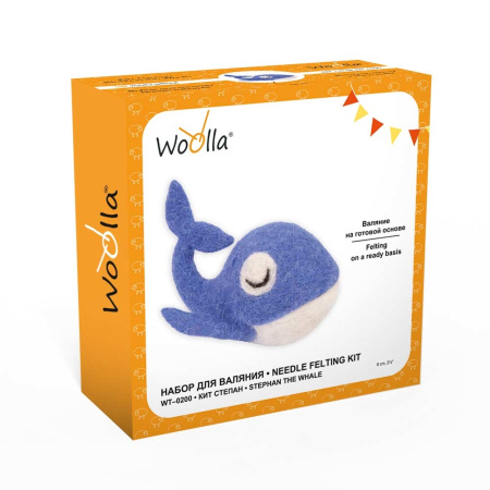 Набор для валяния "Woolla" WT-0200 "Кит Степан"