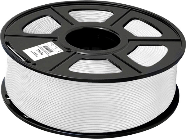 Пластик для принтера 3D Cactus CS-3D-PETG-1KG-T-WHT PETG d1.75мм 1кг L316м 1цв.