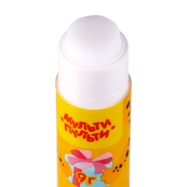 Клей-карандаш Мульти-Пульти 09г. "Зверята: Бобер, Леопард, Мышь", (GS_83015)