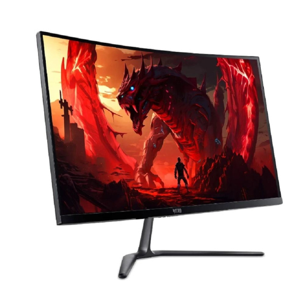 Монитор/ ACER Nitro ED270UX6bmiipx 27'', ZeroFrame, Curved 1500R, Black, 16:9, VA, 2560x1440, 1 / 0,5 (GTG, Min.)ms, 250cd, 220Hz, 2xHDMI(2.1) + 1xDP(1.4) + SPK + Audio Out, Speakers 2Wx2, sync: FreeSync Premium, hdr: HDR 10, Vesa:75x75