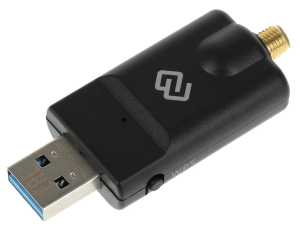 Адаптер WI-FI + Bluetooth USB Digma DWA-BT5-AC1300E AC1300 802.11n/ac 2.4/5 ГГц Bt5.0
