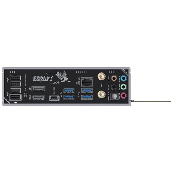 Материнская плата Maxsun MS-iCraft B850 AIGA B850, AM5, 4*DDR5, 2*PCIEx16, 1*PCIEx1, 4*M.2, 2*TypeC, 1*USB3.2Gen1, 4*USB3.2Gen2, 6*USB2.0, 2*SATA3.0, 5G, DP, HDMI, ATX, RTL