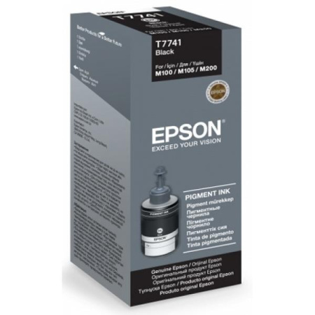Контейнер_с_чернилами EPSON T7741 (C13T77414A/C13T774198 ) для M100/M105/M200/M205/L655 Black