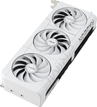 Видеокарта Asus PCI-E 5.0 PRIME-RX9070XT-O16GWHITE AMD Radeon RX 9070XT 16Gb 256bit GDDR6 2460/20000 HDMIx1 DPx3 HDCP Ret