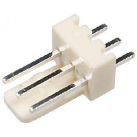 Разъем штыревой P2.54мм HU/WF  3pin, штекер на плату, прямой, DIP, WF-03