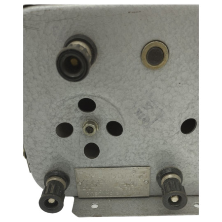 Реостат ползунковый   2*10Ом (последовательно 20Ом/параллельно 5Ом), 2*4.4А, 10%, РСПС (Б/У)