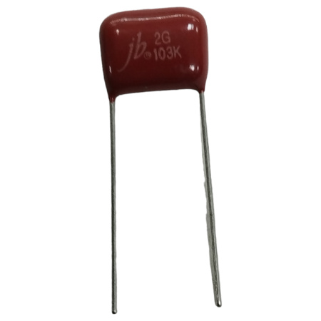 Конденсатор пленочный    10нФ(0.01мкФ)  400в, P=10мм, 10%, полиэстеровый, JB JFB02G103K010000B