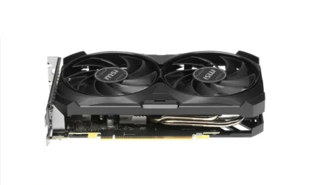 Видеокарта GeForce RTX4060Ti MSI 8Гб VENTUS 2X BLACK OC GDDR6,128bit,HDMI,3DP (RTX 4060 Ti VENTUS 2X