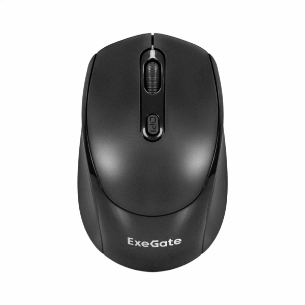 Мышь беспрводная ExeGate Professional Standard SR-9005 (радиоканал 2,4 ГГц, USB, оптическая, 4кн.+колесо прокрутки 1200dpi, 4D