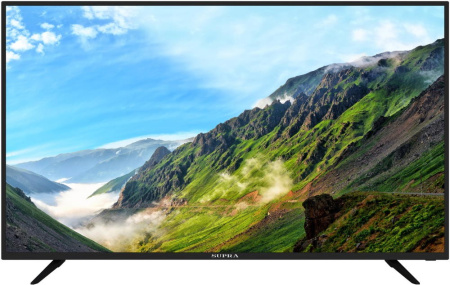 Телевизор 50" Supra STV-LC50ST0045U 3840x2160/HDMI*3,USB*2/DVB-T2,T,C,S,S2/Wi-Fi/Smart-TV/Черный 4K  Телевизор 50" Supra STV-LC50ST0045U 3840x2160/HDMI*3,USB*2/DVB-T2,T,C,S,S2/Wi-Fi/Smart-TV/Черный 4K